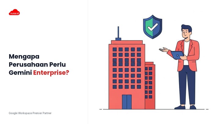 Eksekutif perusahaan berdiskusi mengenai implementasi Gemini Enterprise untuk efisiensi bisnis