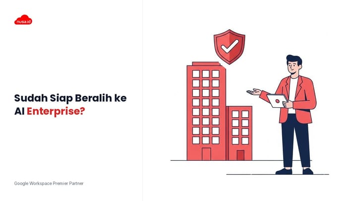 Eksekutif perusahaan berdiskusi mengenai implementasi Gemini Enterprise untuk efisiensi bisnis