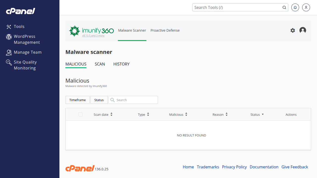 Halaman Imunify360