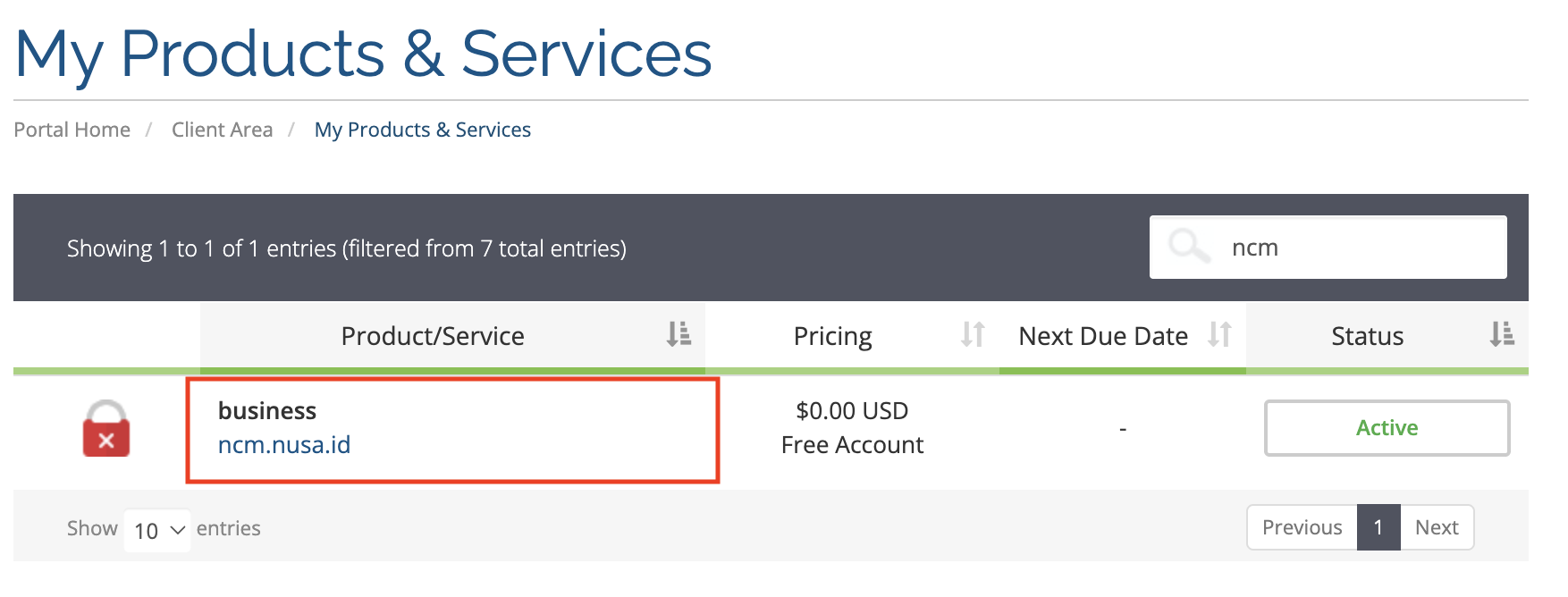 Layanan Nusa Cloud Mail