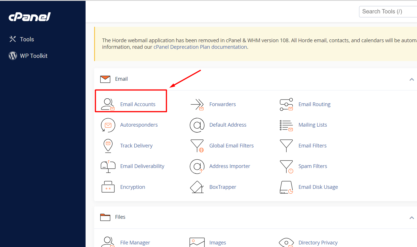 email account