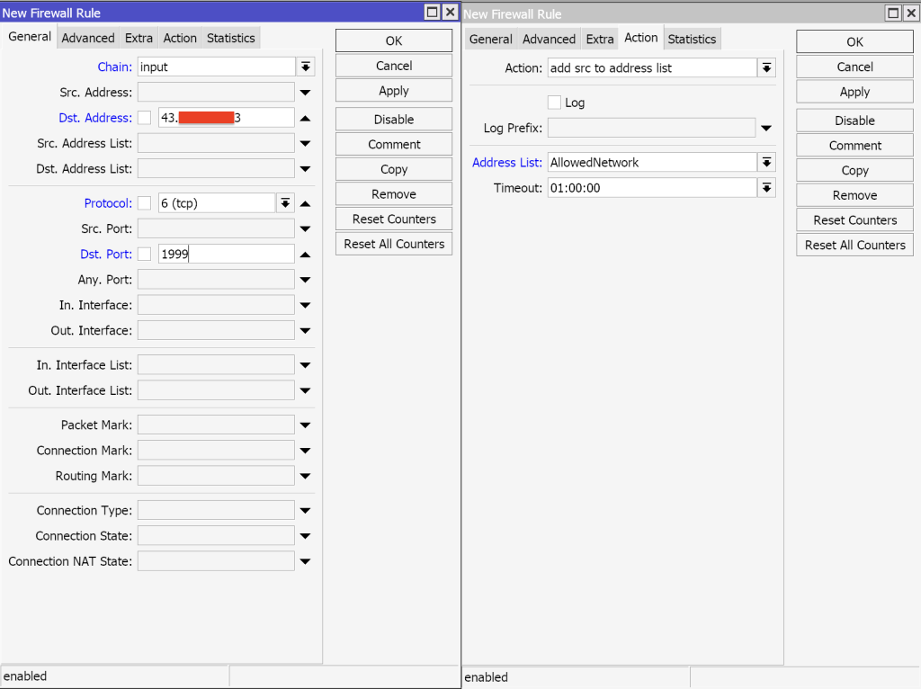 port knocking mikrotik